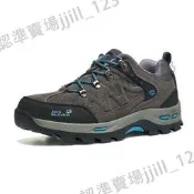 Jack Wolfskin四季全皮防水登山鞋 防滑耐磨 戶外越野徒步 休閒運動旅遊 男款