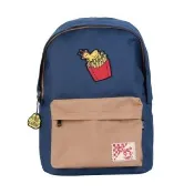 【Paul Frank 大嘴猴】後背包 休閒包 卡通速食後背包 藍(P6251740-80)