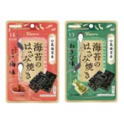 【現貨】日本 Kanro 夾心海苔 小切片海苔 紀州梅海苔  梅子海苔/ 芥末海苔 日本海苔 日本零食