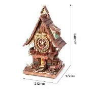 【ArtLife 藝術生活】LC901C 經典咕咕鐘 (Rolife若來☆ 微縮藝術精品 娃娃屋 DIY 交換禮物)