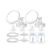 【Maymom】電動吸乳器專用5in1配件組+PP奶瓶(適用Avent/貝瑞克/優合/馨乃樂部分機型)