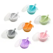 【蝦皮直營】Bumkins 寶寶矽膠餐碗組 寶寶用品 吸盤碗 餐具 學習餐具