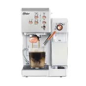 【Oster】奶泡大師二代★5+隨享義式咖啡機-白玫瑰金(義式/膠囊兩用)