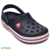 Crocs 卡駱馳 (童鞋) 卡駱班小童克駱格-深藍色/紅色-207005-485_洞洞鞋
