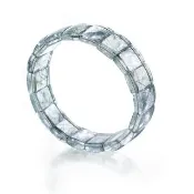 【開運方程式】稀有藍髮晶手排絕版收藏款16mm(藍線石水晶l手鍊l手珠l寶石l月光石)