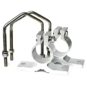 (店+)【FLY】【FLY】CQ-X30 基地台天線專用亞管夾具(2入)◉木瓜天線固定夾座◉適用X-30/X-50/X-200/X-300