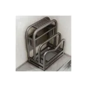 (店+)鋼材置物架 碳鋼置物架 容量大 304不銹鋼廚房刀架置物架刀具菜板架一體筷子籠收納放置架 沂洋商城