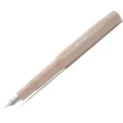 【KAWECO】SKYLINE SPORT系列 奶茶色 銀白尖 鋼筆(Macchiato 瑪奇朵)