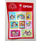 7-11 OPEN小將祝福多多郵票貼紙