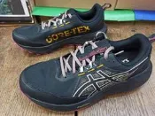 總統體育 亞瑟士ASICS GEL-SONOMA 8 GTX GORE-TEX 黑暗紅配色 登山 越野 慢跑 高爾夫球鞋