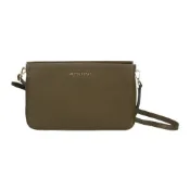 【Michael Kors】素面皮革斜背包