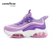 【GOODYEAR 固特異】疾風奔馳-雙氣墊緩震運動鞋/童鞋22-24.5cm 透氣 紫色(GAKR48727)