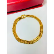 《寶盛珠寶銀樓》純金手鍊9999、雙善、古巴鍊、黃金、金飾、Gold