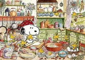 20-02 絕版2014片日本進口拼圖 SNOOPY 史努比 廚房 烹飪 烘焙