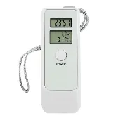 民權橋電子生活百貨 SK-6389 酒精測試器 酒精檢測儀 酒精濃度檢測器 吹氣酒測器 酒氣檢測器 時鐘顯示 溫度顯示