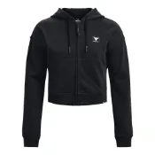 【UNDER ARMOUR】UA 女 Pjt Rock Hwt Terry 連帽外套 1377446-001