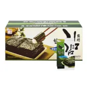 [現貨+發票] 韓味不二鹽烤海苔 韓國鹽烤海苔禮盒 好事多海苔 COSTCO 海苔禮盒 每箱36包入共180公克