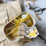 AM好時光【K125】韓國烘焙 可愛動物禮品吊卡 10枚❤手工餅乾禮物盒猴子兔子無尾熊卡片 幼兒園生日點心包裝袋裝飾吊牌