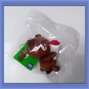 24h出貨 日本正品 LINE FRIENDS 毛絨公仔 吊飾 NO.1 布朗熊 熊大 花束