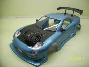 (15年老店 宏祥遙控)COLT 1/10 RX-7 有燈座 200MM車殼(塗裝完成)