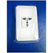 萬寶 Wonpro 單聯1插萬用插座-插線式 接地型 WF-1.R4 直式 110V/220通用 台灣製