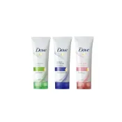(店+)【Dove 多芬】Dove 多芬 洗面乳 100ml 潤澤水嫩 深層控油 淨亮彈嫩-小紅帽美妝