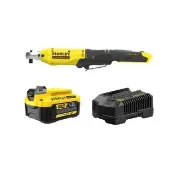 【Stanley】美國史丹利20VFM3/8英吋棘輪扳手機(空機)+SB204電池*1+SC200充電器*1(SCW930-KR+SB204+SC200)