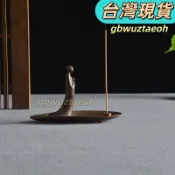 ❤️❤️廠家直銷❤️❤️香插 禪佛問道一葉香托便攜家用室內線香托香插擺件復古款 熱銷
