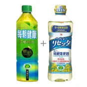 每朝健康 每朝雙纖綠茶+贈日本綺麗健康油一瓶(茶飲650ML*47瓶)