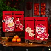 2027羊年新年裝飾品立體福字生肖擺件春節過年客廳氛圍感場景佈置