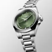 LONGINES 浪琴 Conquest 征服者鑽石機械女錶 周年慶獻禮 送禮推薦-34mm L3.430.4.07.6