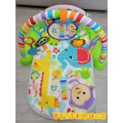 🎀MT玩具出租🎀 美國 Fisher-Price 費雪可愛動物鋼琴健身器 踢踢琴 三合一健力架