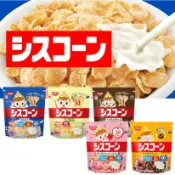 世界GO 日本 日清シスコーン 早餐玉米片 早餐片 玉米脆片 巧克力圈圈 可可 愛心草莓 早餐麥片