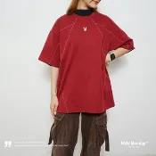 Hate Monday'' X PLAYBOY -短袖TEE (PBHMFW24T52)