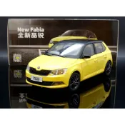 【M.A.S.H】 原廠  1/18 Skoda New Fabia yellow