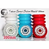 【風城體育用品】Takino寶石輪100mm（出清貨)競速輪.速樁輪.休閒輪.高級PU輪.直排輪