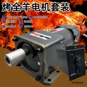 優選/下殺 燒烤烤架旋轉調速電機 烤全羊烤豬烤雞DIY自動電機連接器支架套裝