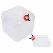 【EZlife】戶外便攜水龍頭儲水桶-20L(贈烏木掛飾)