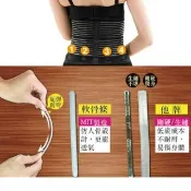【菁炭元素】17%竹炭紗透氣舒適美體美姿護腰帶1件組 台灣製(竹炭紗 遠紅外線)