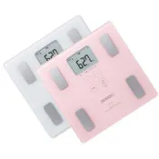 (店+)OMRON 歐姆龍 HBF217體脂計/原廠一年保固 白/粉 信男藥局