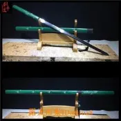 現貨！【高硬度材料】龍泉劍純手工鍛打壹體龍骨高猛鋼竹節劍長劍唐劍武術健身未開刃