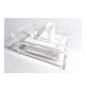 (店+)TA-Life 透明壓克力 長方型面紙盒 上蓋下沉款