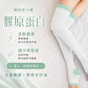 【美肌刻】膠原蛋白睡眠美腿壓力襪｜腿部腫脹｜久站久坐｜水腫｜夜間放鬆使用｜睡前穿著 修復型襪｜非日間壓力襪｜MIT台灣製