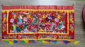手工刺繡八仙彩3尺6