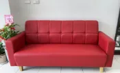 新生活家具NewlifeFurniture 【新生活家具】《碧玉思》皮沙發 出租套房 紅色 三人座 多色可選 工廠直營 臺灣製造 非 H&D ikea 宜家