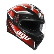 [安信騎士] AGV K5-S 彩繪 TEMPEST 黑紅 暴風雨 全罩式安全帽 K5S 玻纖 內墨鏡 K-5