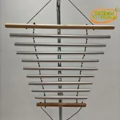 【台灣現貨】手搖音束旋轉排鈴音管風鈴大自然聲音療愈敲擊樂器瑜伽靜