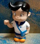 永信藥品公仔撲滿 存錢筒娃娃~