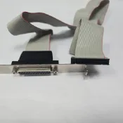 ✅電子發票 LPT主機板排線 25母-IDC26 PRINT PORT DB25 PIN 印表機擴充線 ASUS原廠配件