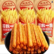 🚛薯我一族 薯條 馬鈴薯片 洋芋片 辣味薯片 18g/包 童年懷舊零食 香脆食品 經典校園零食 膨化食品 休閑零食